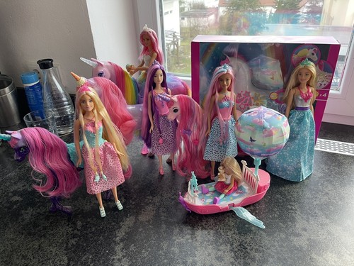 Barbie Dreamtopia Ultra Deluxe Set, Einhörner Mit Sound Und Ultrahaar… - Bild 1 von 24