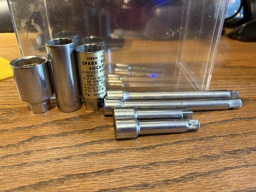 16 BRANDNAME/TAIWAN 3/8”DRIVE DEEP SOCKETS 7/16-1 1/4”MADE USA/TAIWAN L61 - Picture 3 of 4