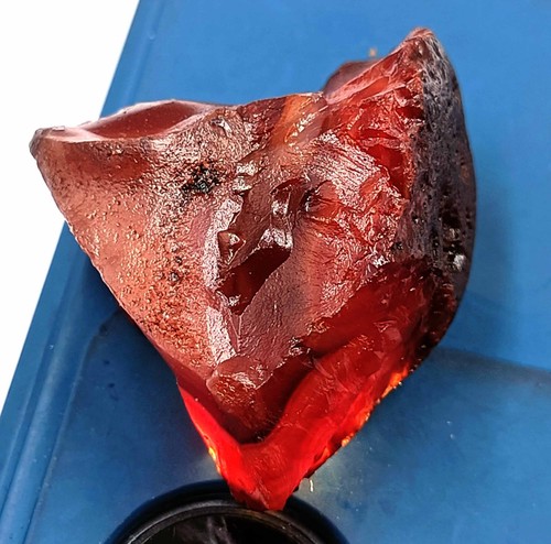 Fresh Stock Arrival 89 Ct Brown Amber Uncut Rough EGL Certified Loose Gemstone - Picture 4 of 9
