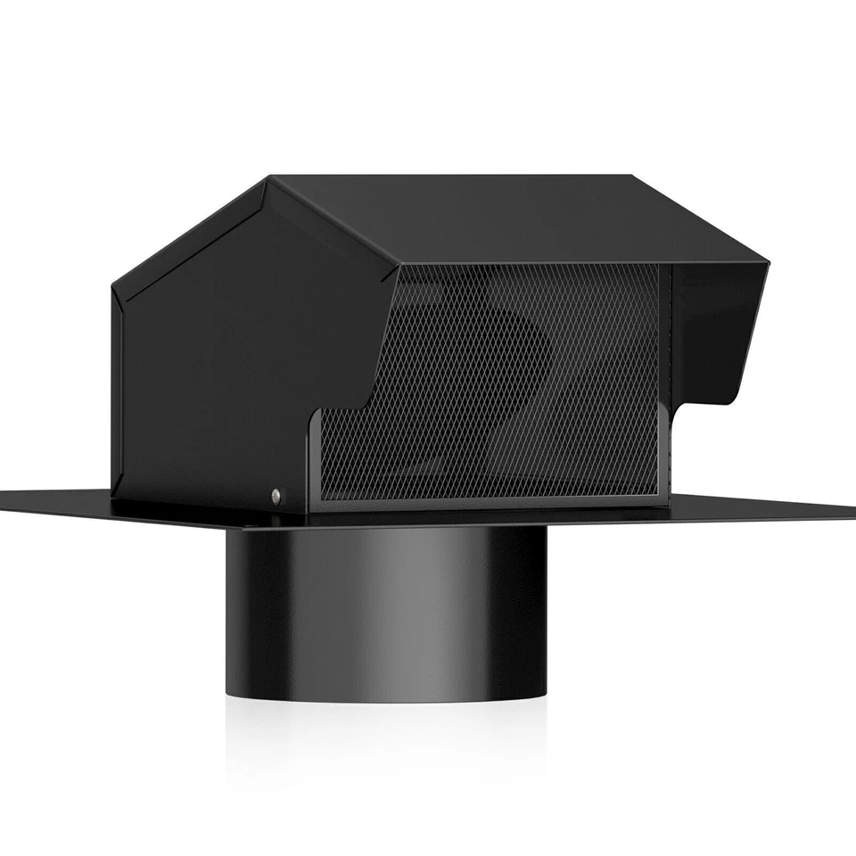 Hon&Guan 4" 6"" tapa de ventilación de techo escape plafón ventilación de aire ventilación de pared con amortiguador Foto 2 de 4