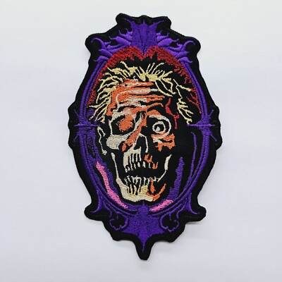 Death Scream Bloody Gore Face EMBROIDERED PATCH