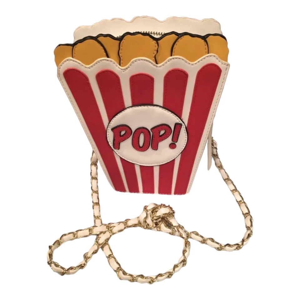 Nila Anthony Pop! Novedad Palomitas Cubo Cartera/Bolso de Hombro/Cartera/Bolso de Mano Nuevo con Etiquetas Foto 3 de 4