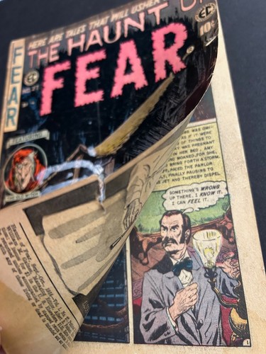 Haunt of Fear 27 FR-GD (see descrp) -- Cannibalism Story, EC Pre-Code 1954 - Picture 9 of 9