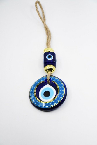 Turkish Greek Mati Eye Blue Evil Eye Glass Amulet Wall Hanging New Collection - Picture 5 of 10