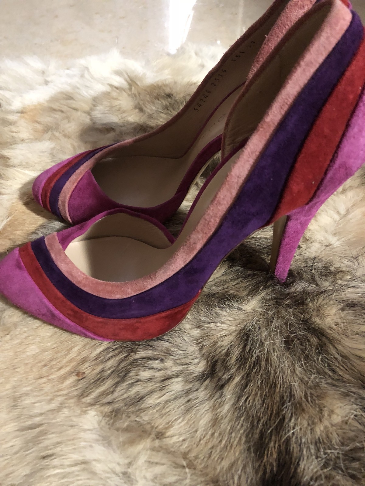 CASADEI Italia in BNWT pelle scamosciata Tacco Scarpe 7 BNWT in 615c43 CASADEI Italia in BNWT pelle scamosciata Tacco Scarpe 7 BNWT in 615c43