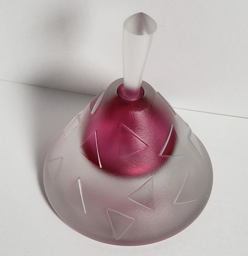 Art Glass - Perfume Bottle Signed by "Magdanz Shapiro" 1984 - Picture 8 of 12