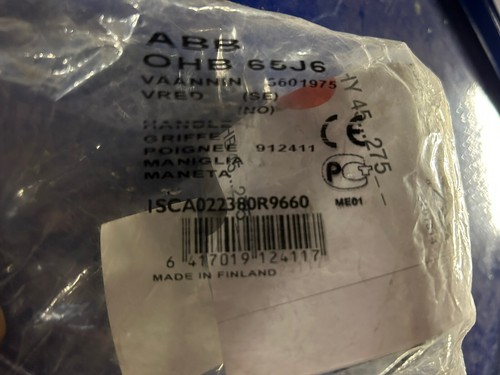ABB OHB65J6 Handle NIB - Picture 1 of 5