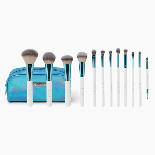 Authentic BH COSMETICS " POOLSIDE CHIC " BRUSH SET + BAG BNIB Free Postage - Picture 3 of 5
