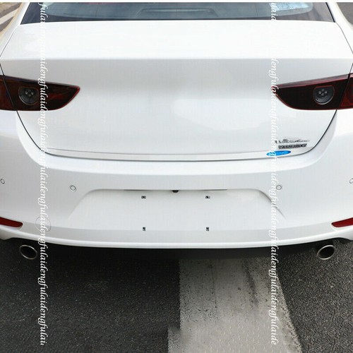 1P For Mazda 3 Axela 2019-22 stainless REAR TRUNK TAIL GATE DOOR LID COVER TRIM - Imagen 2 de 5