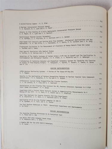 IEEE Transactions On 20th NUCLEAR SCIENCE Symposium ~ Nuclear Power Systems 1974 - Imagen 12 de 16