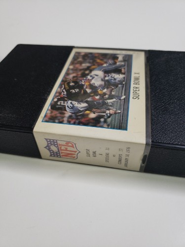 Super Bowl X VHS NFL Films VHS Steelers Vs Cowboys 1976 - Picture 2 of 3