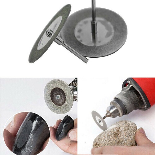 10PCS Carbon Steel Diamond Saw Blade Cutting Discs Wheel for Drill Rotary Tool - Picture 2 of 13