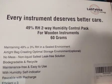 49% RH 2-way Humidity Control Pack For Wooden Instruments 60 Grams