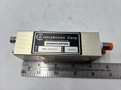 IntraAction Corp Acousto Optics AGM-1010FJ1 NEW - Picture 1 of 4
