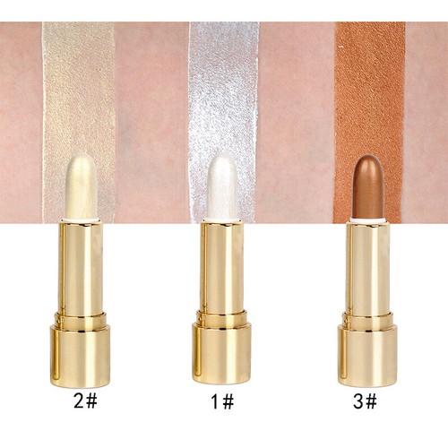 ✹NEW Highlighter Glow Concealer Stick Contour Bronzer Facial Makeup Face Bright - Picture 10 of 15