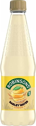 Robinsons Barley Water - Real Fruit Squash, Low Calorie - Lemon - 850 ml