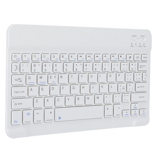 Arabic/Spanish/Russian Rechargeable Slim Wireless BT3.0 Keyboard For iOS/Android - Picture 17 of 21
