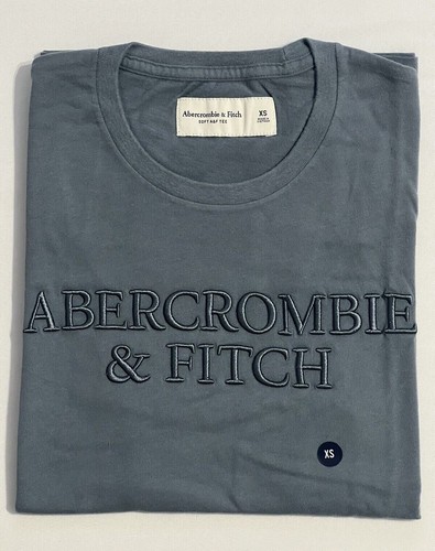 Abercrombie & Fitch Men's Applique Graphic T-Shirt A&F Logo Size XS S M L XL XXL - Picture 58 of 58