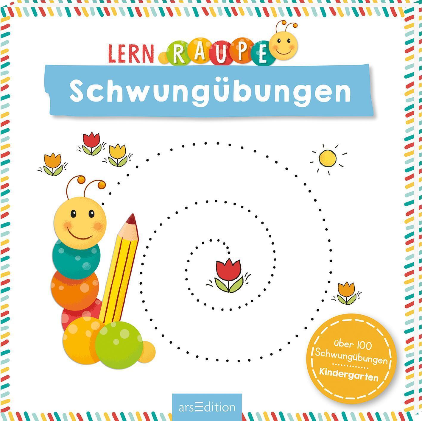 Thumbnail - Lernraupe - Schwungübungen | Angela Wiesner | Taschenbuch | Softcover