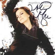 MARTINA McBRIDE Autographed "Shine" Signed CD Full Name Signature ACOA Certified MARTINA McBRIDE Autographed "Shine" Signed CD Full Name Signature ACOA Certified