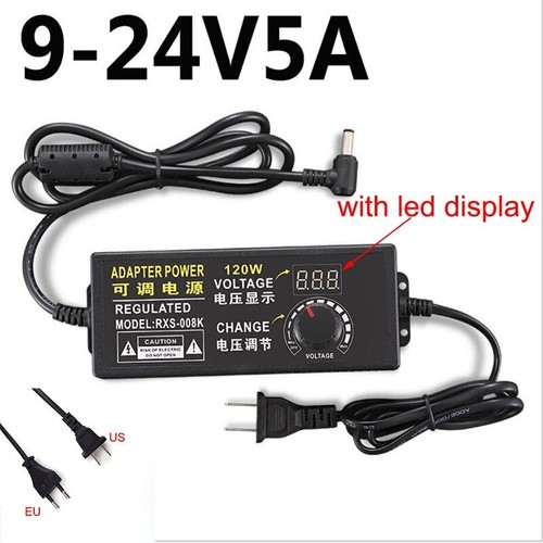 Adjustable Power Supply Adapter AC 220V DC 3V 24V 9V 10V 12V 15v volt wall plug - Picture 8 of 12