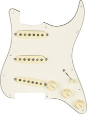 Fender Custom 69 Prewired Stratocaster Pickguard - 3-ply White Set of 3 , New!