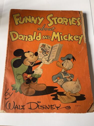 Funny Stories About Donald and Mickey #714 1945-Wal Disney-128 pages-VG- - Picture 1 of 3