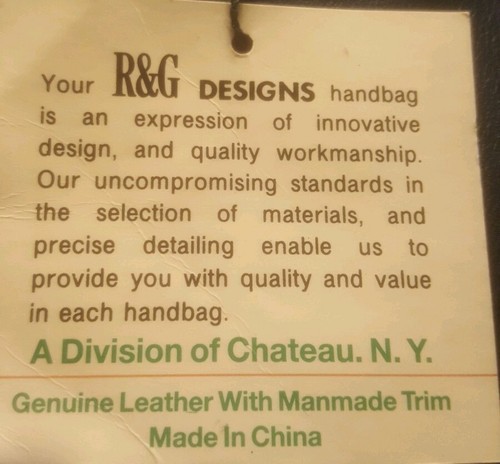 Schwarze Leder Geldbörse von R&G Designs - Bild 7 von 7