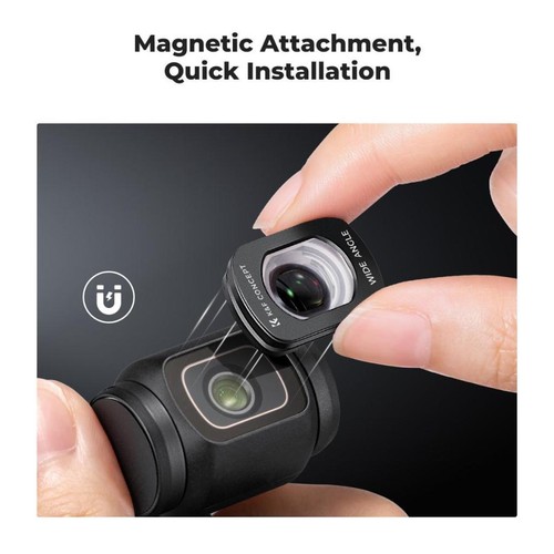 K&F Concept Filtro Magnetico Grandangolare per DJI Osmo Pocket 3 Accessori - Foto 2 di 7