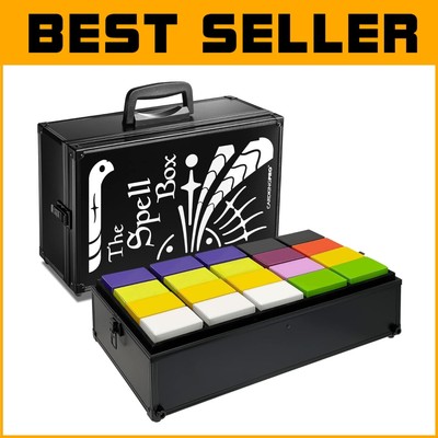 Ultimate Trading Card Storage Case with 8 Dividers for Magic, YuGiOh & More
