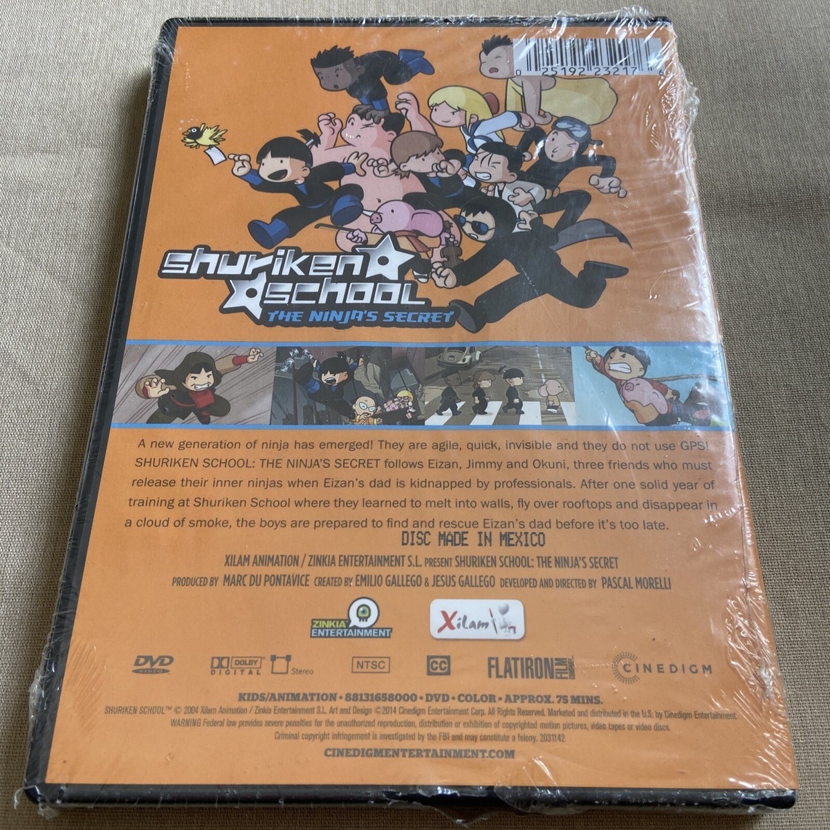 Shuriken School: The Ninja's Secret (DVD) 2004 Kids