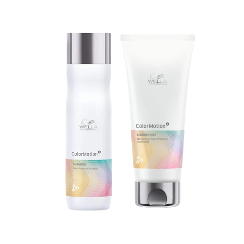 WELLA PROFESSIONAL COLORMOTION COLOR PROTECTION SHAMP 250ML AND COND 20ML - Picture 2 of 3