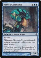 Mirrodin Besieged Neurok Commando MTG Magic the Gathering NM