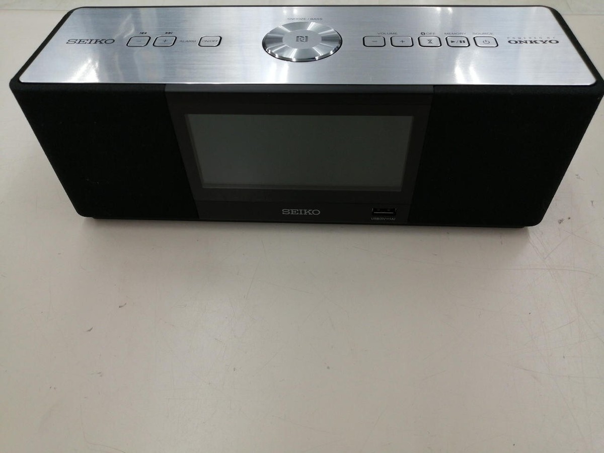 ONKYO - Seiko SS501K | Multi Speaker Clock Pre-Owned in Good