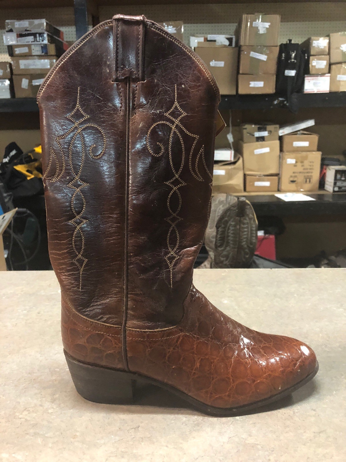 Justin Size Genuine Alligator Donna’s Stivali Donna’s Size Justin 7.5B 1e258c Justin Size Genuine Alligator Donna’s Stivali Donna’s Size Justin 7.5B 1e258c