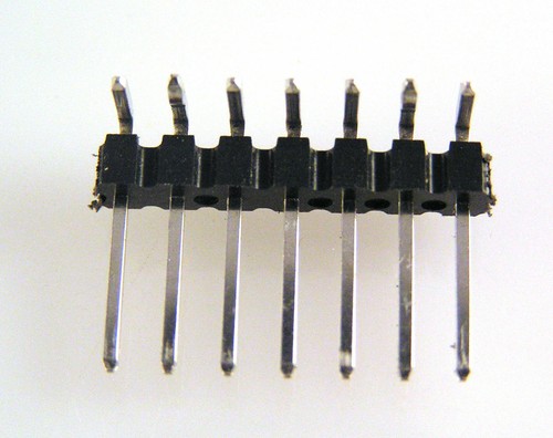 Cabezal de pasador PCB SIL 0,1 pulgadas paso ángulo recto 10 piezas EB0033 - Imagen 2 de 2