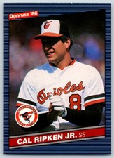 1986 Donruss CAL RIPKEN JR #210 Baltimore Orioles HOF