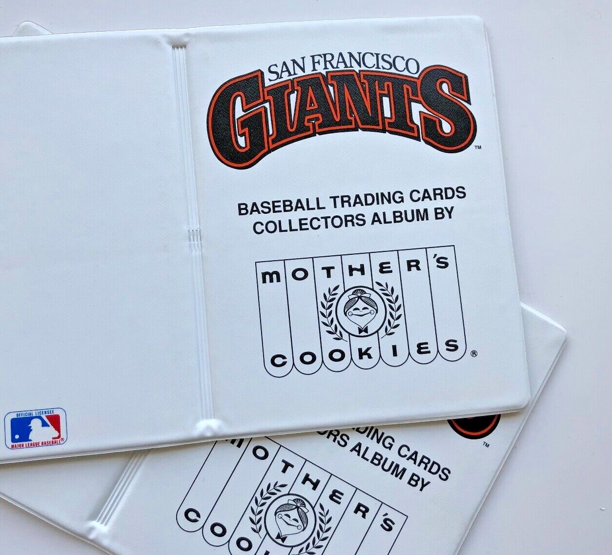 2 1990 Mothers Cookies San Francisco Giants SGA Team Set & CLARK WILLIAMS 4-4