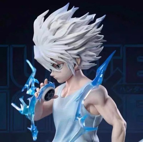 Anime HUNTER×HUNTER GON·FREECSS Killua Zoldyck PVC Figur Statue 23 cm Geschenk NEU - Bild 2 von 4