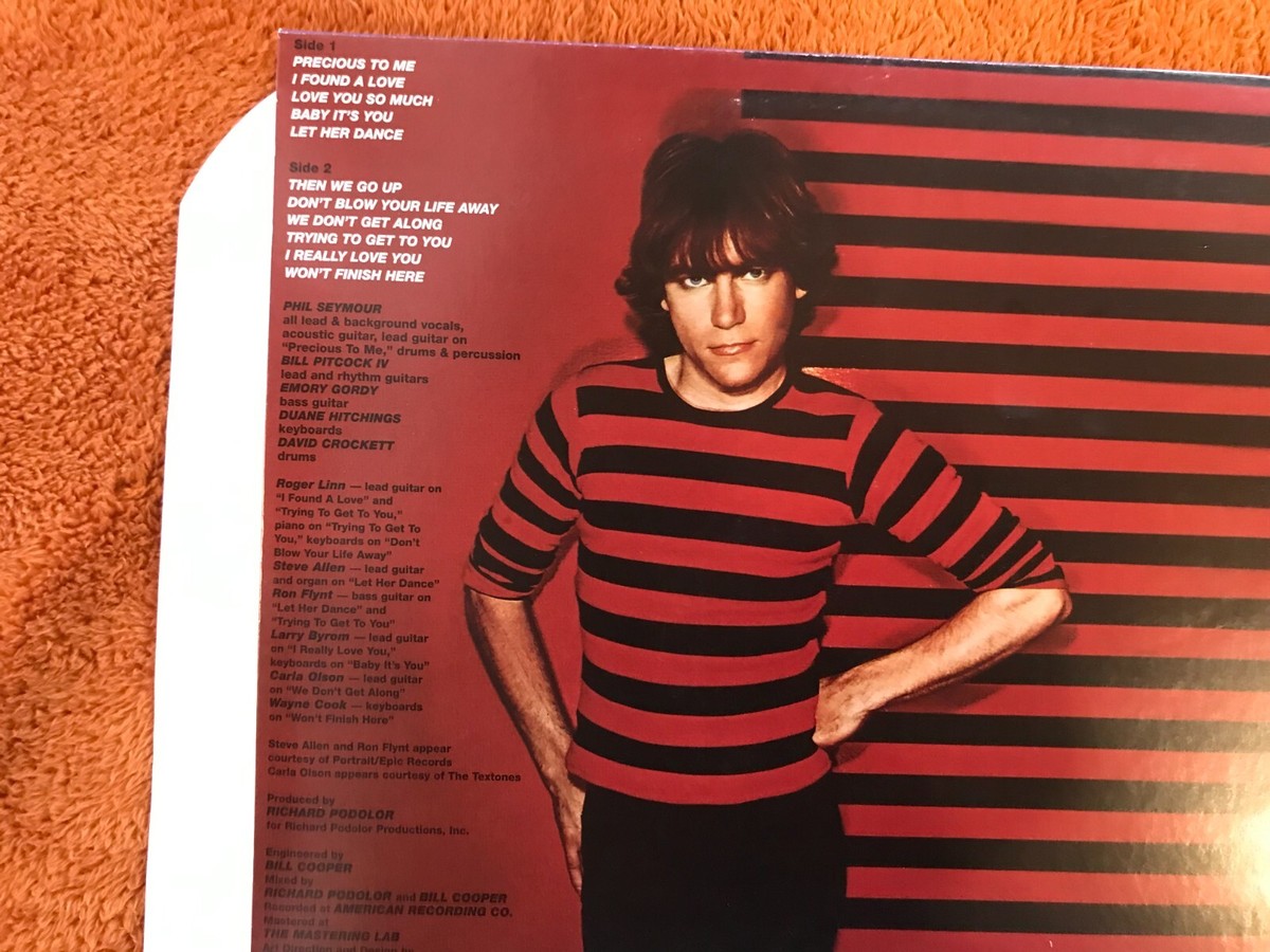 Phil Seymour/ フィル・セイモア Phil Seymour – Phil Seymour | Releases | Discogs