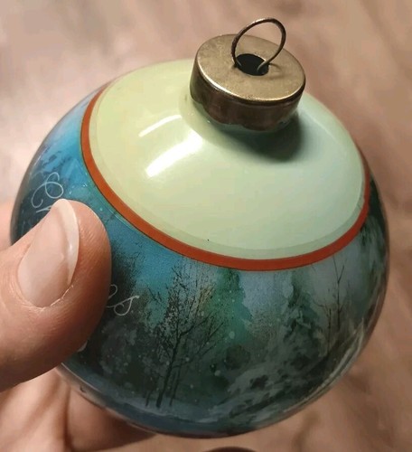 Peace On Earth Light & Musical Christmas Ornament 1985 American Greetings VIDEO - Picture 5 of 11