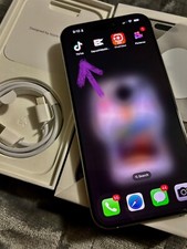 iPhone 15 Pro Max 512GB White Titanium **WITH TIKTOK APP INSTALLED**
