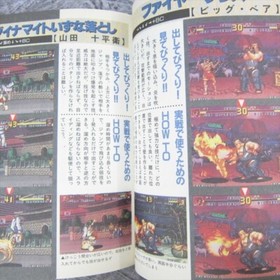 FATAL FURY DAI HYAKKA Encylopedia Character Fan Book Guide 1994 Neo Geo AES KB