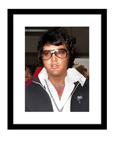 Elvis Presley 8x10 photo print in color 1970's King of Rock and Roll - Picture 1 of 2
