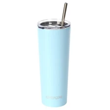 Ezprogear 26 oz Stainless Steel Skinny Tumbler Insulated Cup w/Lid & Straw-Other