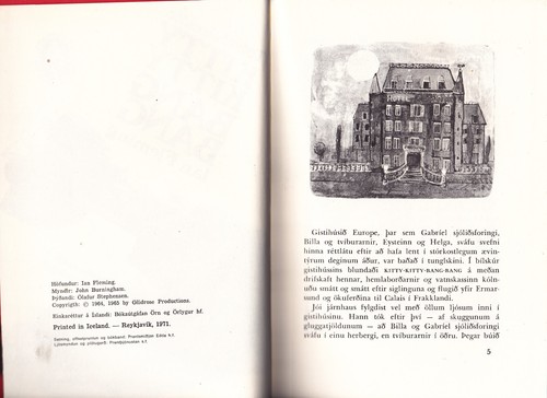Chitty Chitty Bang Bang by Ian Fleming - in Icelandic - Picture 12 of 13