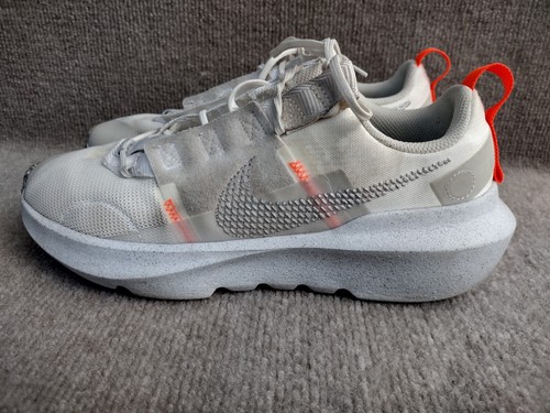 Nike Air Crater Impact DB3551-100 White Running Trainer Sneakers Youth 6.5 - Picture 2 of 10