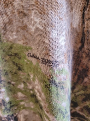 CABELA'S ZONZ Mens Short Sleeve Camo Polo Shirt Size L Reg Cotton Hunting - Picture 2 of 4