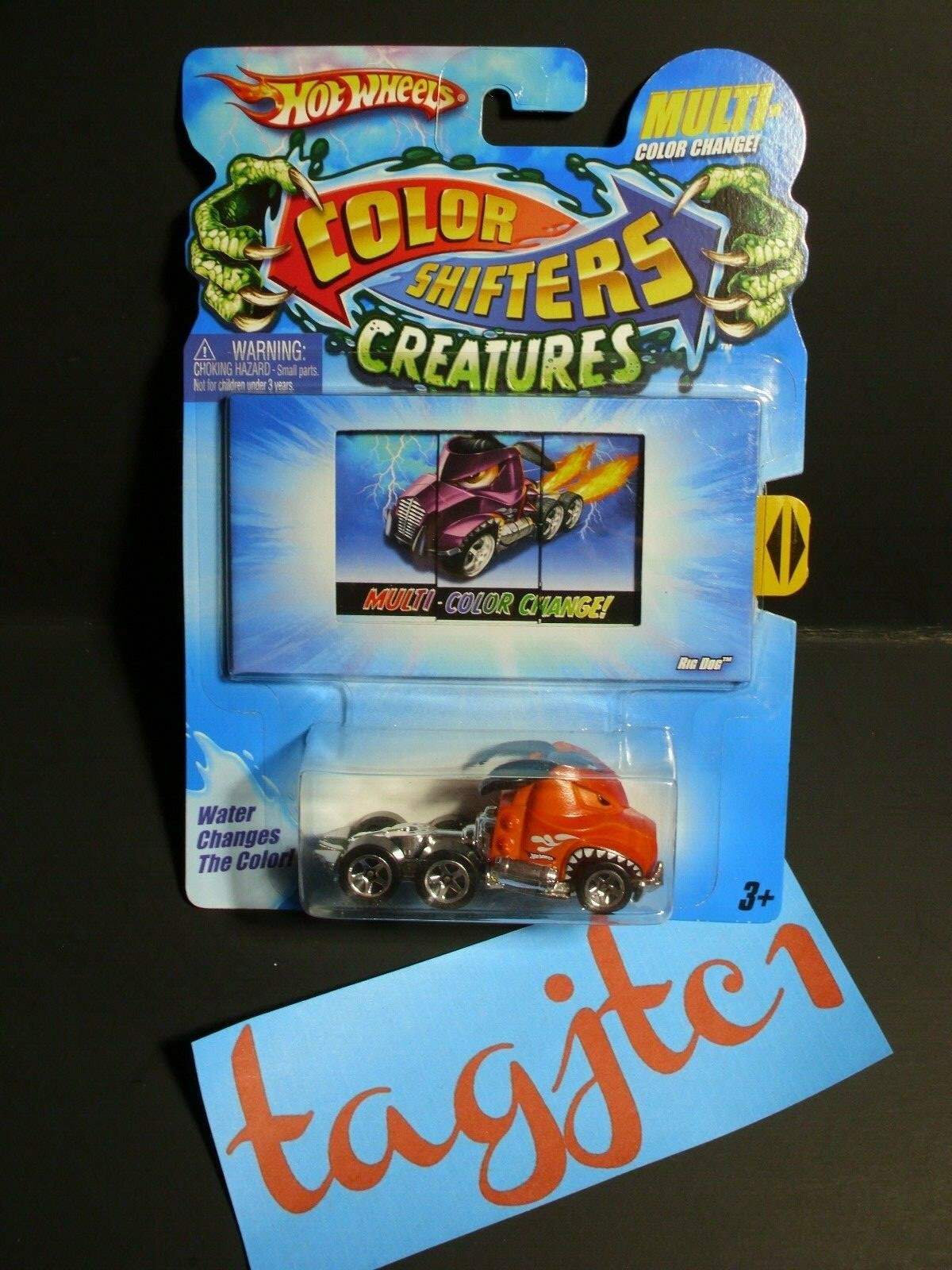 hot wheels color shifters rig dog