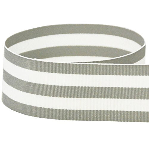Cinta gruesa a rayas Taffy de 7/8" - muchos colores - opciones de 20 yardas y 100 yardas - Imagen 5 de 19